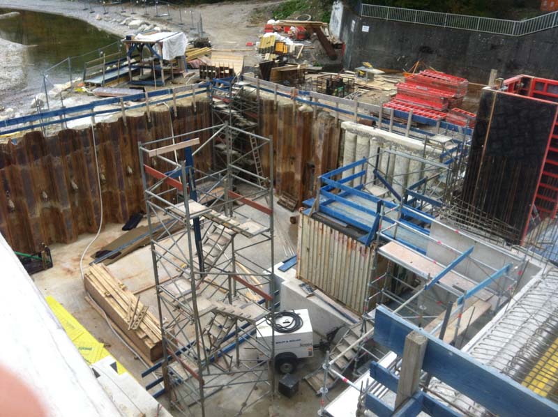 Oktober - Baustelle Kuhsee - nord Oktober Baustelle Kuhsee Nord