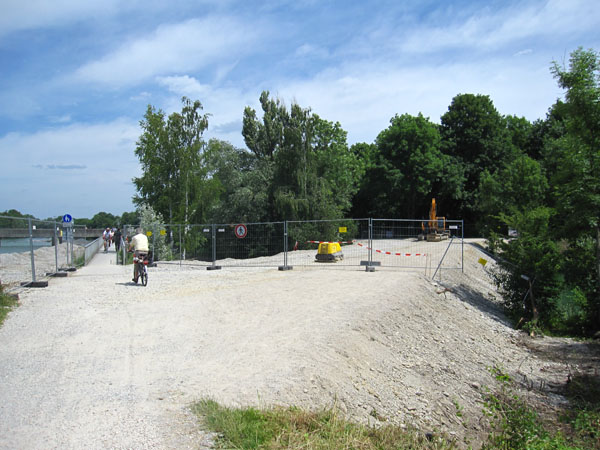 Kiesauschüttung Baustelle Hochablass Baustelle Hochablass Kiesaufschuettung