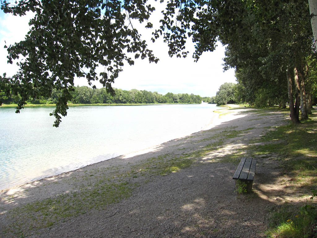 Bilder vom Kuhsee Kuhsee Ostseite Unter Baum 1