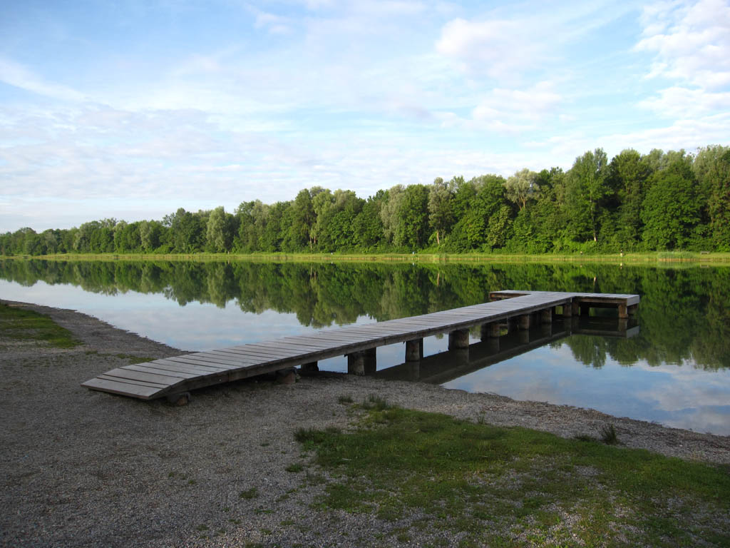 Bilder vom Kuhsee Kuhsee Steg 1
